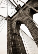Historiske Brooklyn Bridge, fotokunst veggbilde / plakat av Kåre Johansen