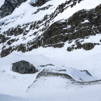 Isgrotte med Matterhorn i bakgrunn , fotokunst veggbilde / plakat av Kristoffer Vangen