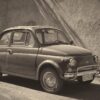 Retro Fiat i Roma, fotokunst veggbilde / plakat av Peder Aaserud Eikeland