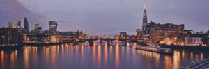 Tower Bridge morgenlys, fotokunst veggbilde / plakat av Peder Aaserud Eikeland