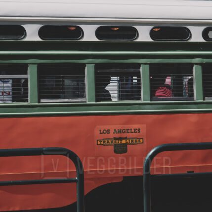 Los Angeles Transit Lines, fotokunst veggbilde / plakat av Peder Aaserud Eikeland