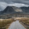 Veien fra Spranget og inn mot Rondvassbu, fotokunst veggbilde / plakat av Tor Arne Hotvedt